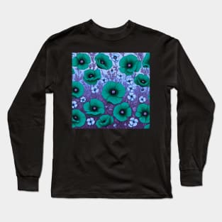 Poppy Flower Long Sleeve T-Shirt